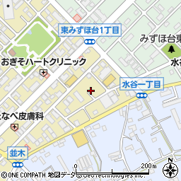 埼玉県富士見市東みずほ台1丁目8-27周辺の地図