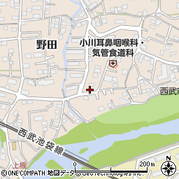 埼玉県入間市野田385周辺の地図