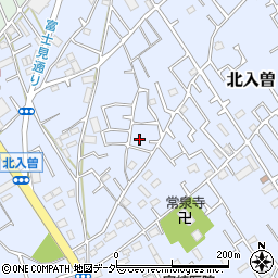 埼玉県狭山市北入曽884周辺の地図