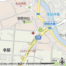 埼玉県三郷市幸房185周辺の地図