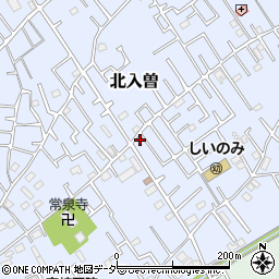 埼玉県狭山市北入曽381周辺の地図