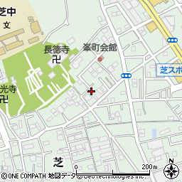 埼玉県川口市芝6404周辺の地図
