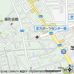 埼玉県川口市芝4362-11周辺の地図