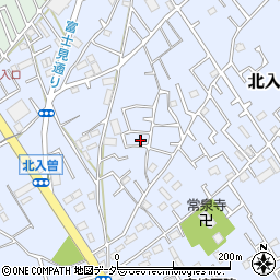 埼玉県狭山市北入曽882-11周辺の地図