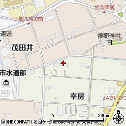 埼玉県三郷市幸房47周辺の地図