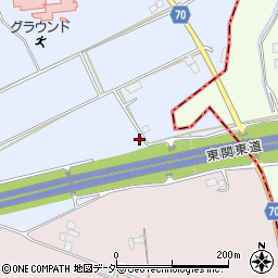 千葉県成田市桜田1172-4周辺の地図
