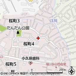 埼玉県川口市桜町4丁目11周辺の地図