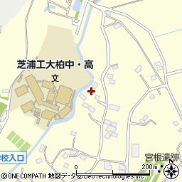 千葉県柏市増尾751周辺の地図