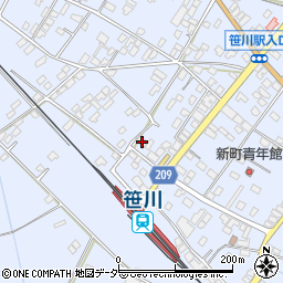 千葉県香取郡東庄町笹川い5571周辺の地図