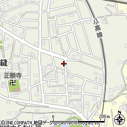 埼玉県飯能市笠縫268-11周辺の地図
