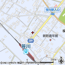 千葉県香取郡東庄町笹川い5570-2周辺の地図