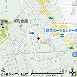 埼玉県川口市芝4367周辺の地図