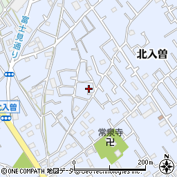 埼玉県狭山市北入曽885周辺の地図