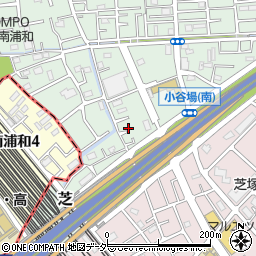 埼玉県川口市小谷場188-30周辺の地図