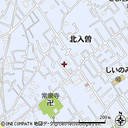埼玉県狭山市北入曽369周辺の地図