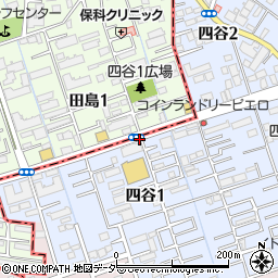 田島通り周辺の地図