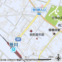 千葉県香取郡東庄町笹川い5560-3周辺の地図