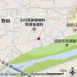 埼玉県入間市野田409周辺の地図
