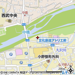 埼玉県入間市仏子1600周辺の地図