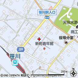 千葉県香取郡東庄町笹川い5560周辺の地図