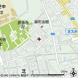 埼玉県川口市芝6405周辺の地図