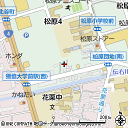 くるまやラーメン松原団地店周辺の地図