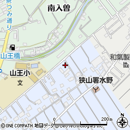 埼玉県狭山市水野31周辺の地図