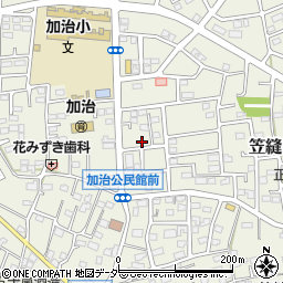 埼玉県飯能市笠縫65-7周辺の地図