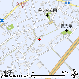 埼玉県富士見市水子2612周辺の地図