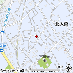 埼玉県狭山市北入曽844-23周辺の地図