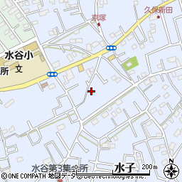 埼玉県富士見市水子2571周辺の地図