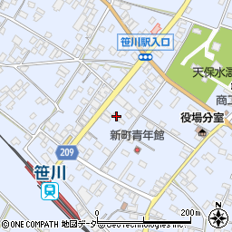 千葉県香取郡東庄町笹川い5559-1周辺の地図