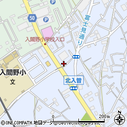 埼玉県狭山市北入曽927周辺の地図
