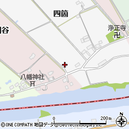 千葉県印旛郡栄町四箇2周辺の地図