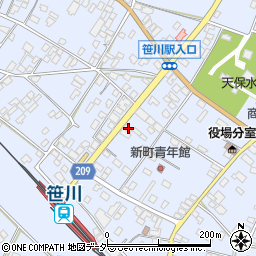 千葉県香取郡東庄町笹川い5559周辺の地図