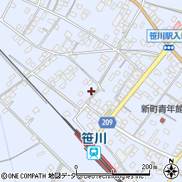 千葉県香取郡東庄町笹川い5573周辺の地図