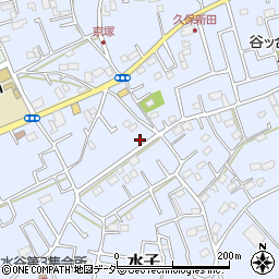 埼玉県富士見市水子2579周辺の地図