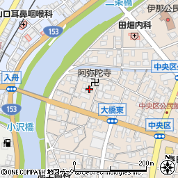 大西豆腐店周辺の地図
