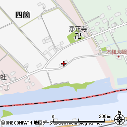 千葉県印旛郡栄町四箇68周辺の地図