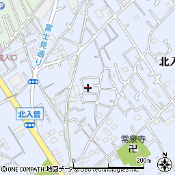 埼玉県狭山市北入曽878周辺の地図