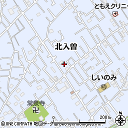 埼玉県狭山市北入曽378周辺の地図