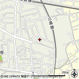 埼玉県飯能市笠縫263-3周辺の地図