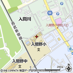 埼玉県狭山市北入曽3181周辺の地図