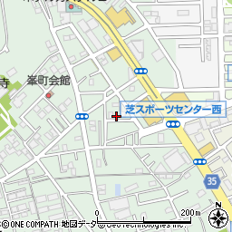 埼玉県川口市芝4374周辺の地図