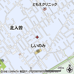 埼玉県狭山市北入曽401-22周辺の地図