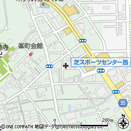 埼玉県川口市芝4373周辺の地図