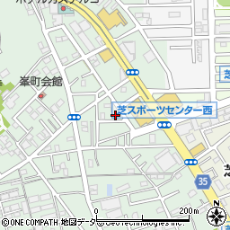 埼玉県川口市芝4375周辺の地図