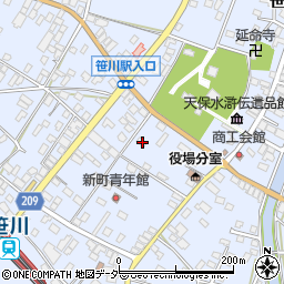 千葉県香取郡東庄町笹川い574-2周辺の地図