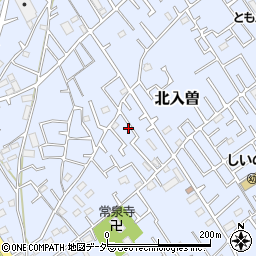 埼玉県狭山市北入曽370周辺の地図