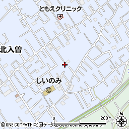 埼玉県狭山市北入曽437-27周辺の地図